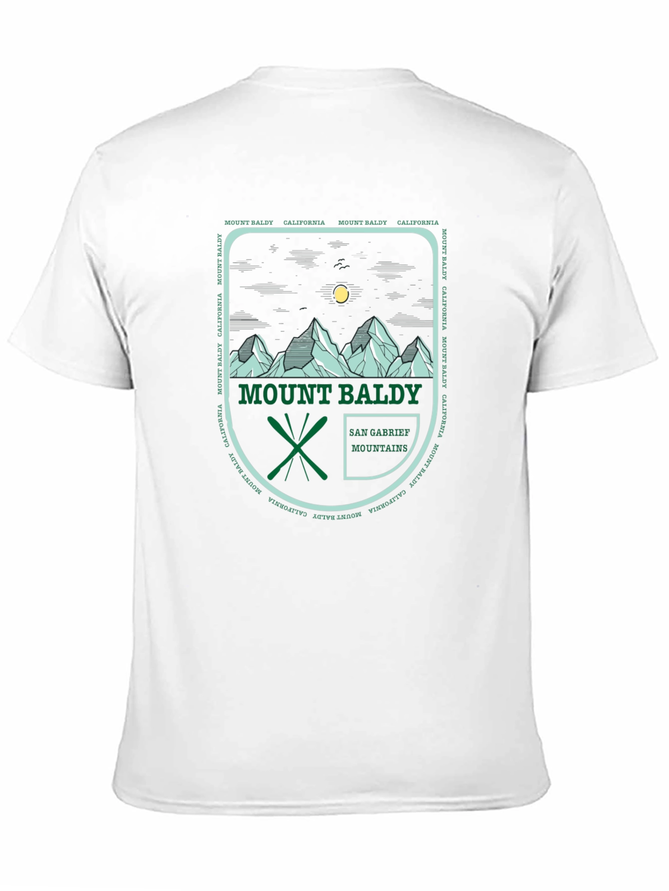 Mount Baldy Graphic Tee - California Adventure Shirt