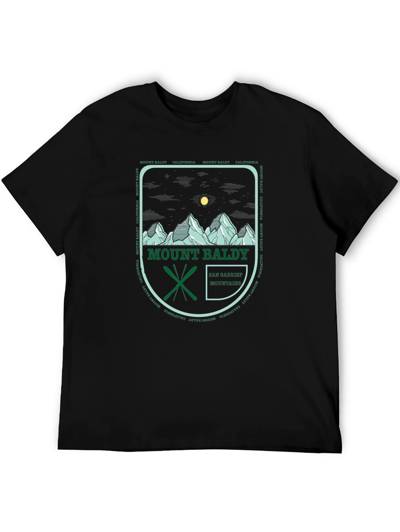 Mount Baldy Graphic Tee - California Adventure Shirt