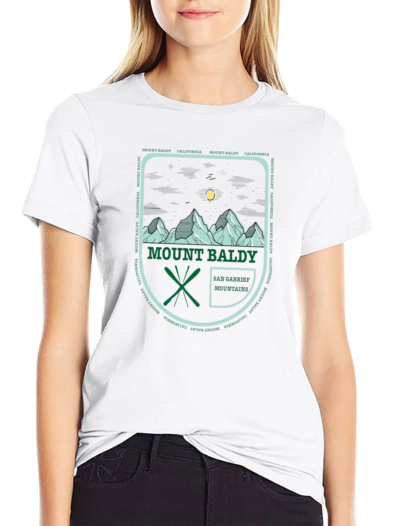 Mount Baldy Graphic Tee - California Adventure Shirt