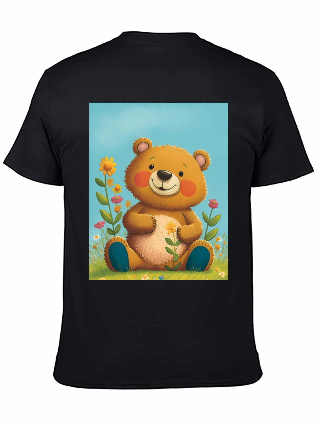 Cute Teddy Bear Graphic Tee