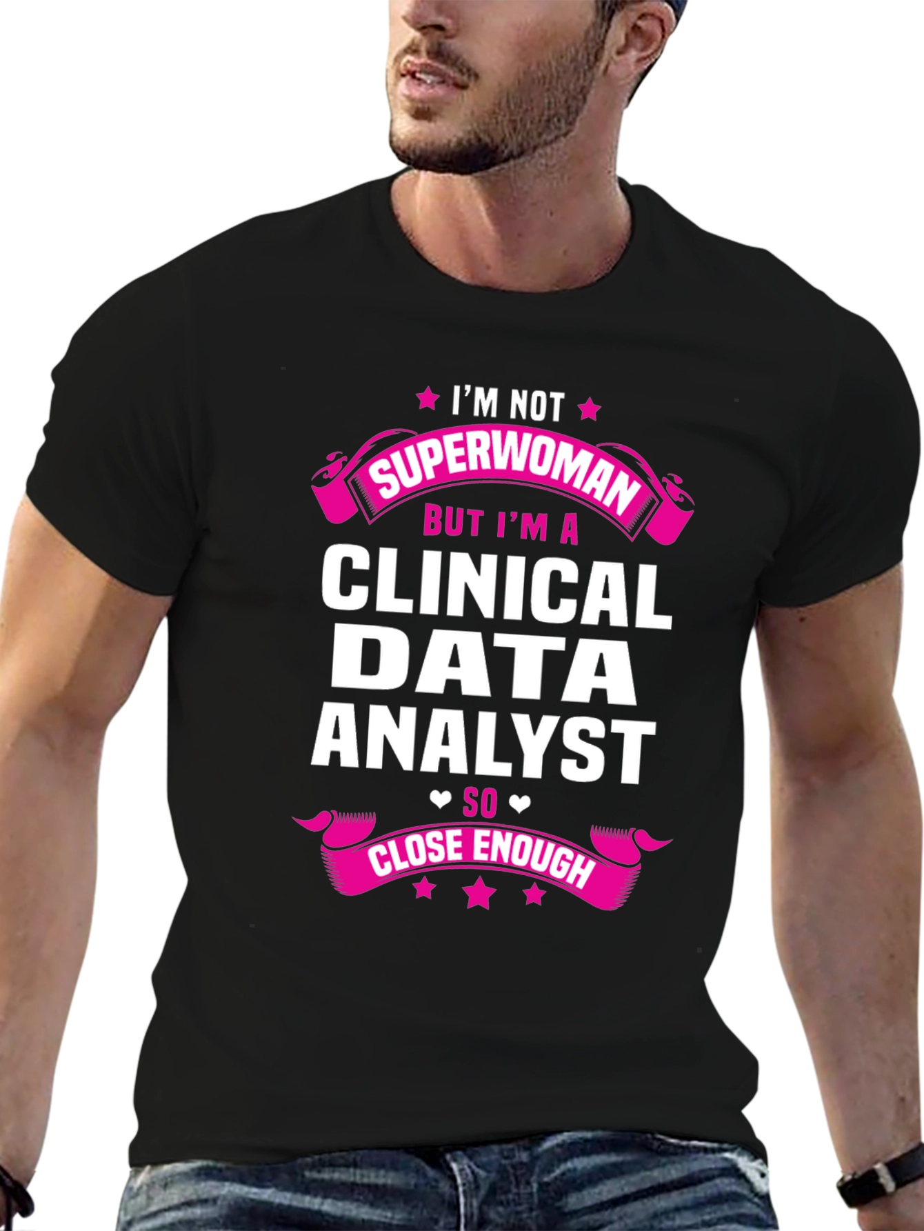Clinical Data Analyst Superwoman T-Shirt