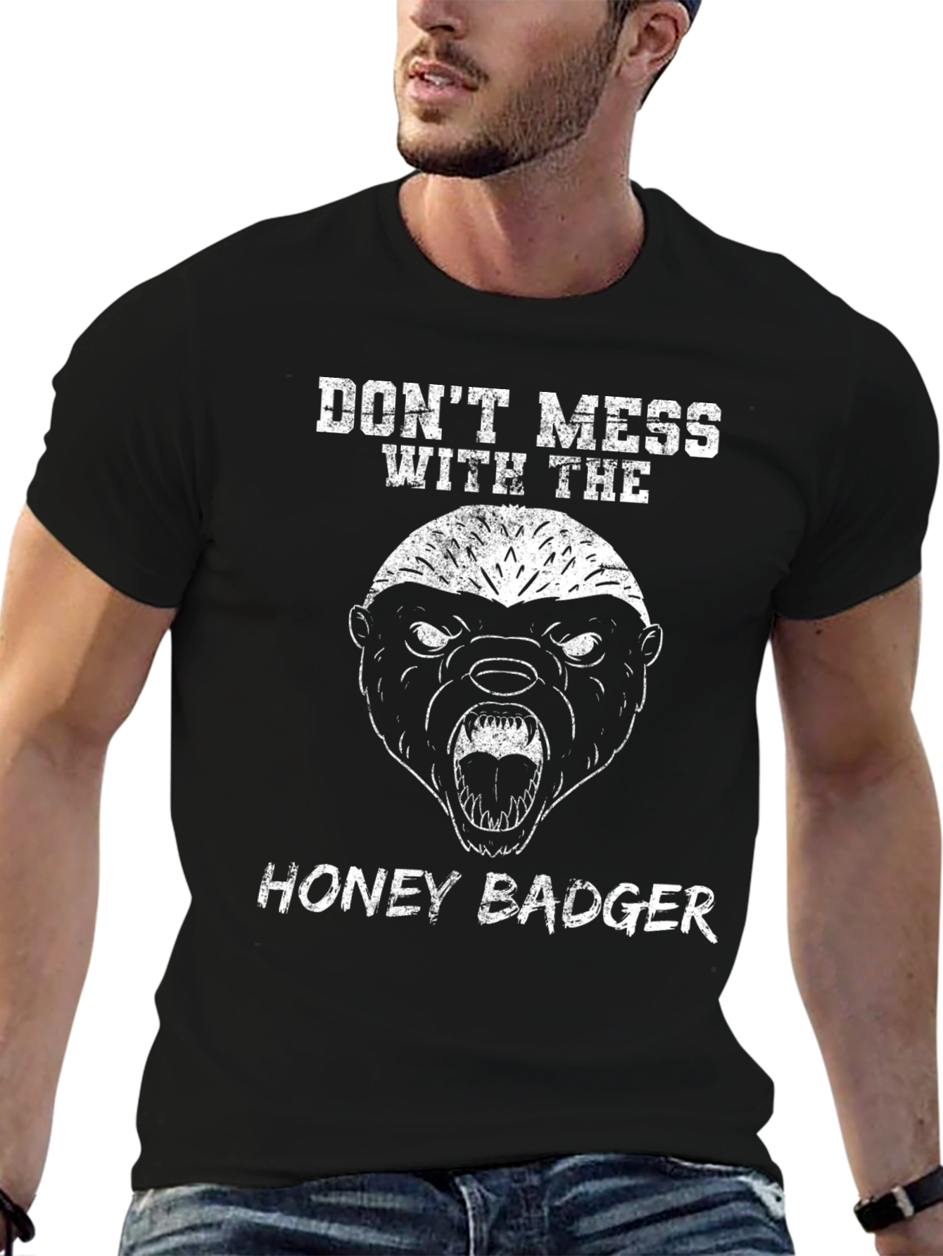 Dont Mess With the Honey Badger Graphic Tee
