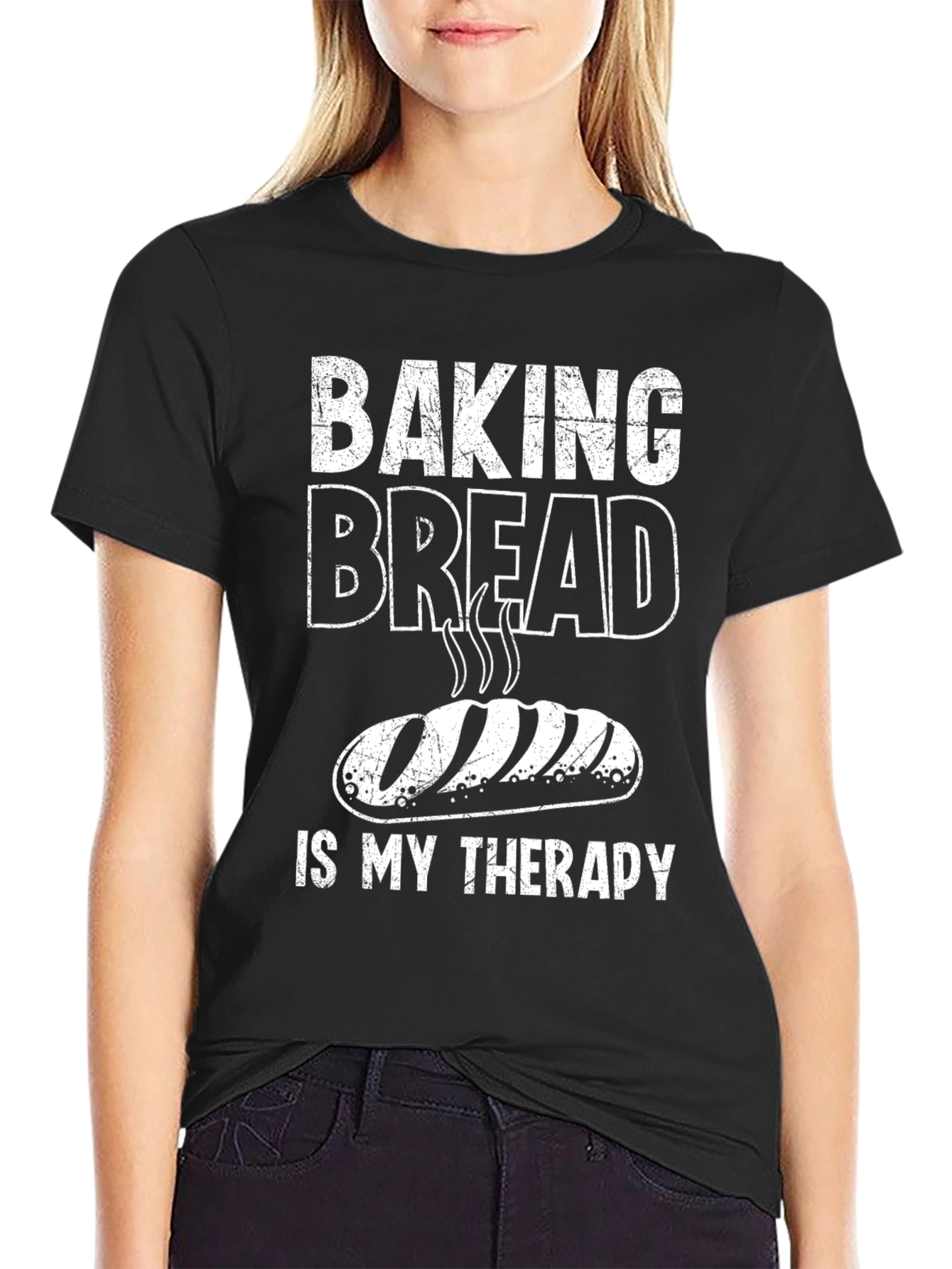 Baking Bread Therapy T-Shirt