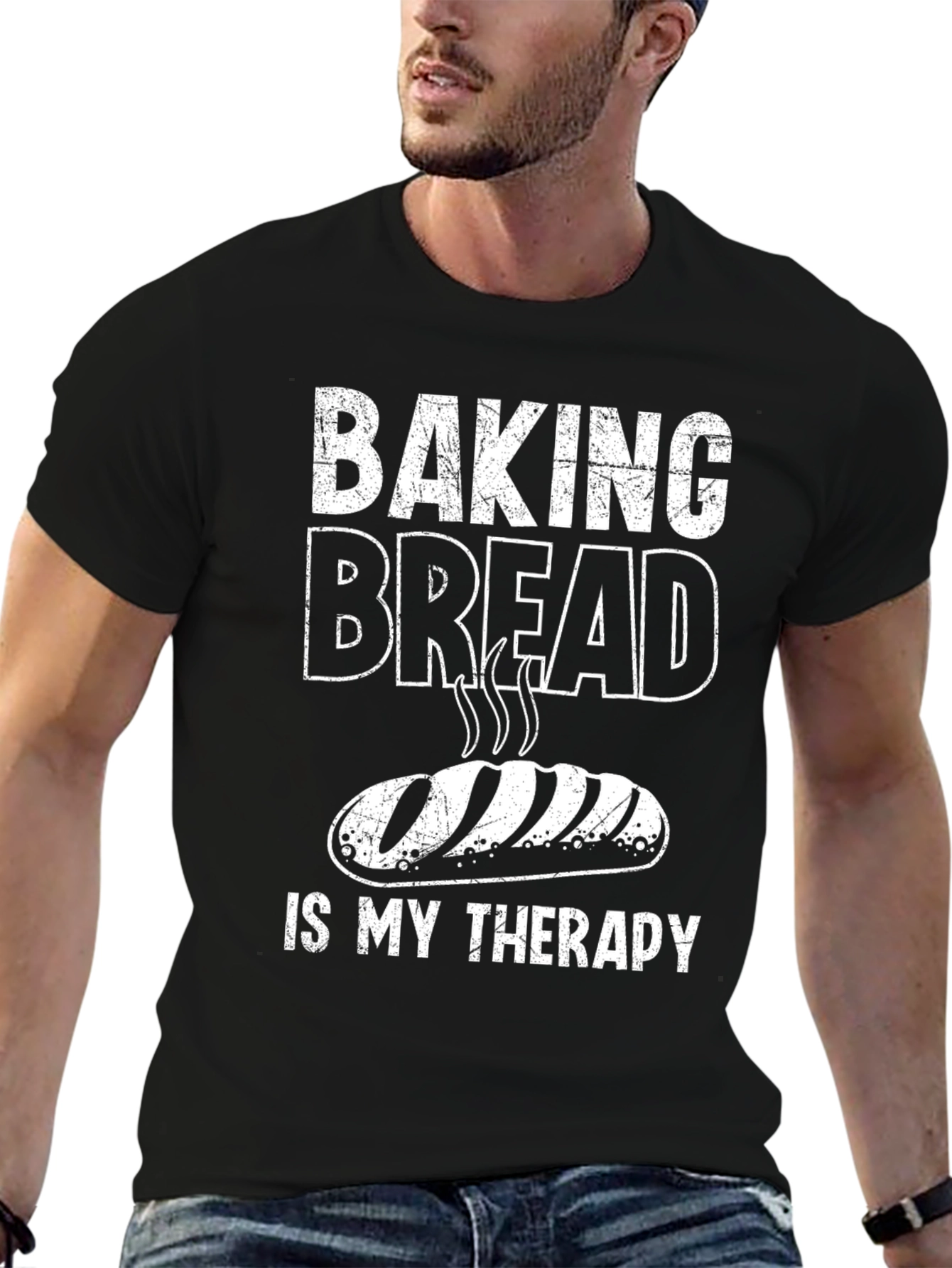 Baking Bread Therapy T-Shirt