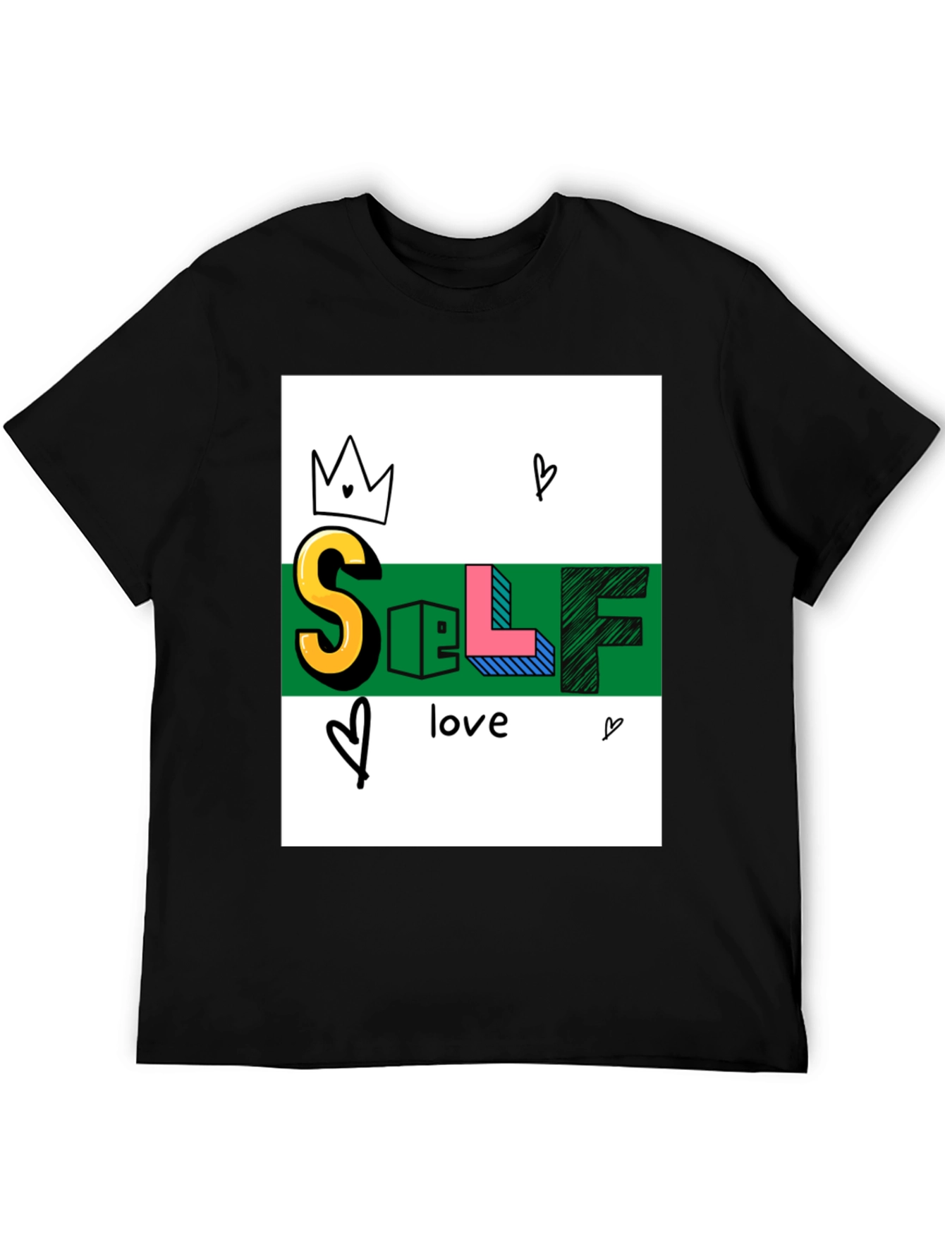 Self Love Graphic T-Shirt Stylish Cotton Tee