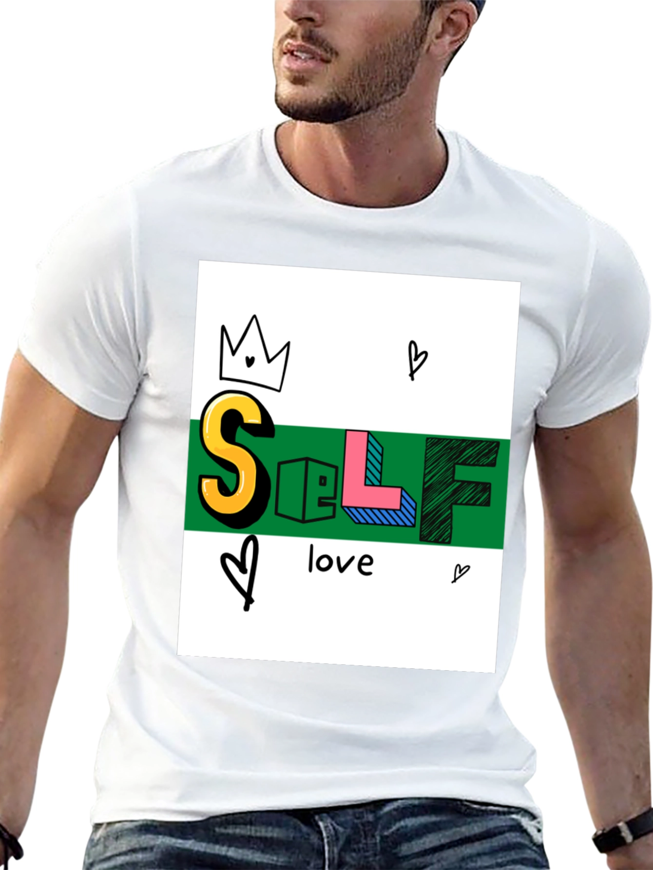 Self Love Graphic T-Shirt Stylish Cotton Tee