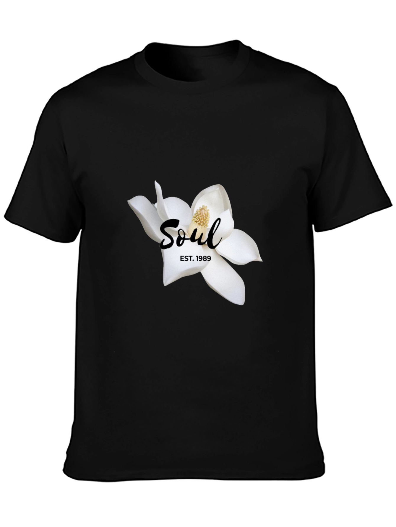 Soul Est. 1989 Black Graphic Tee