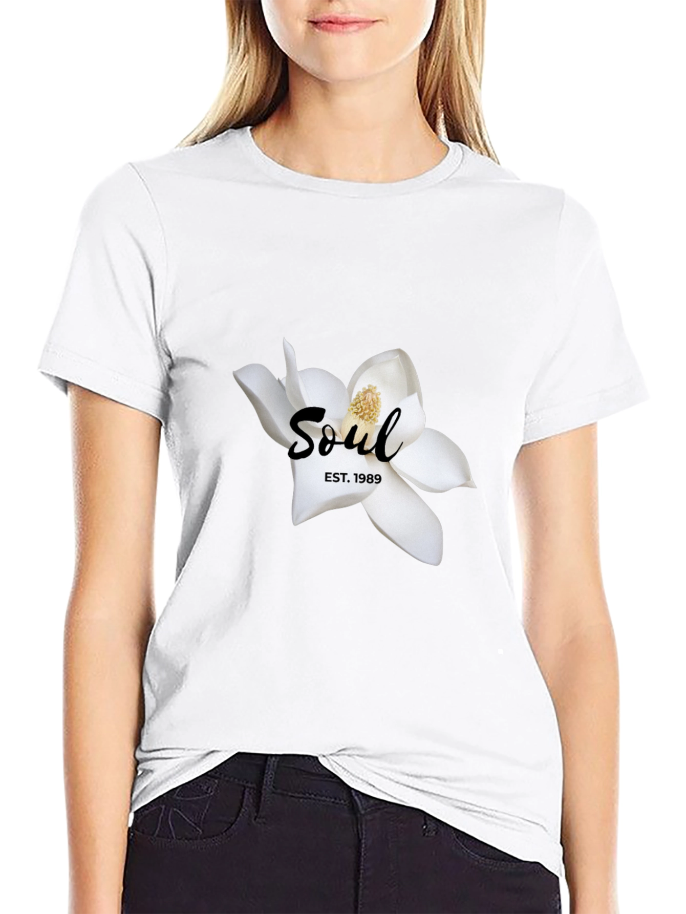 Soul Est. 1989 Black Graphic Tee
