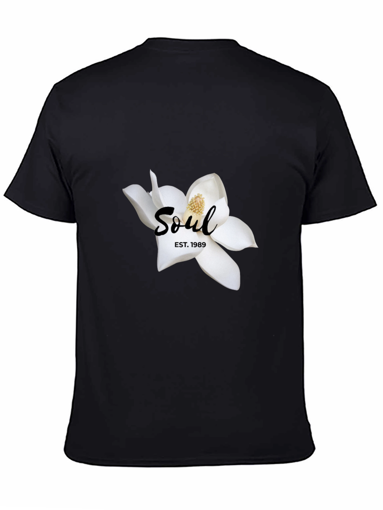 Soul Est. 1989 Black Graphic Tee