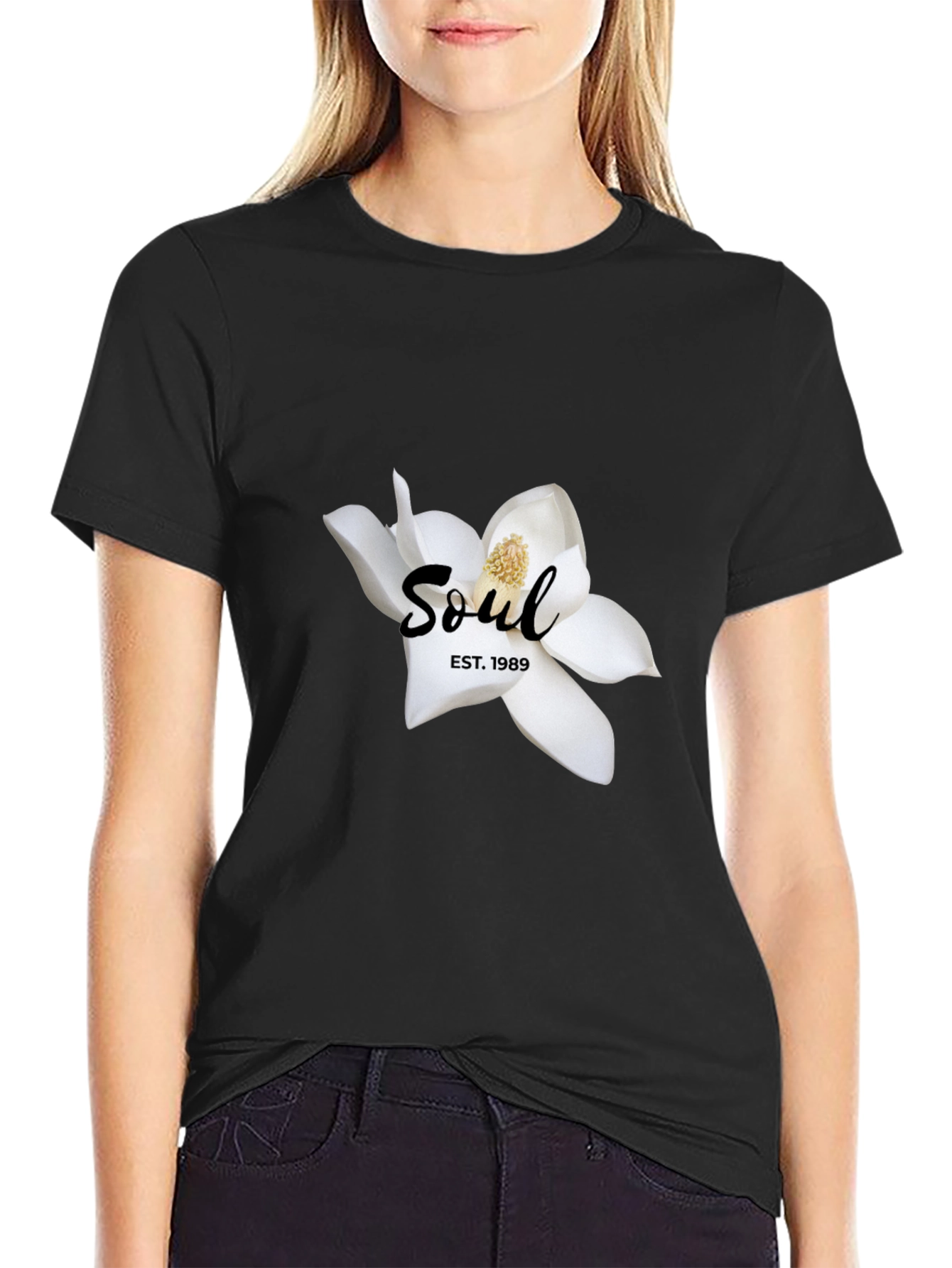 Soul Est. 1989 Black Graphic Tee