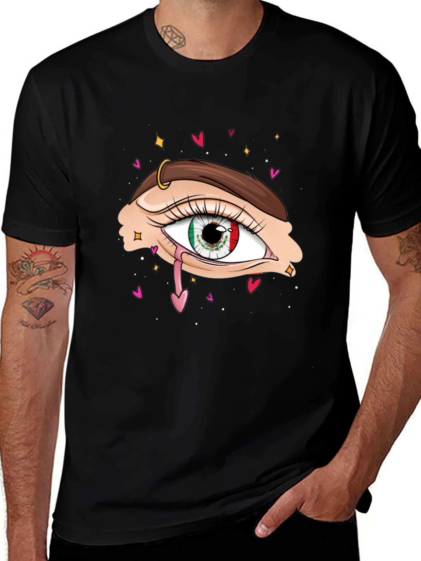 Eye See You Tee - Graphic Print