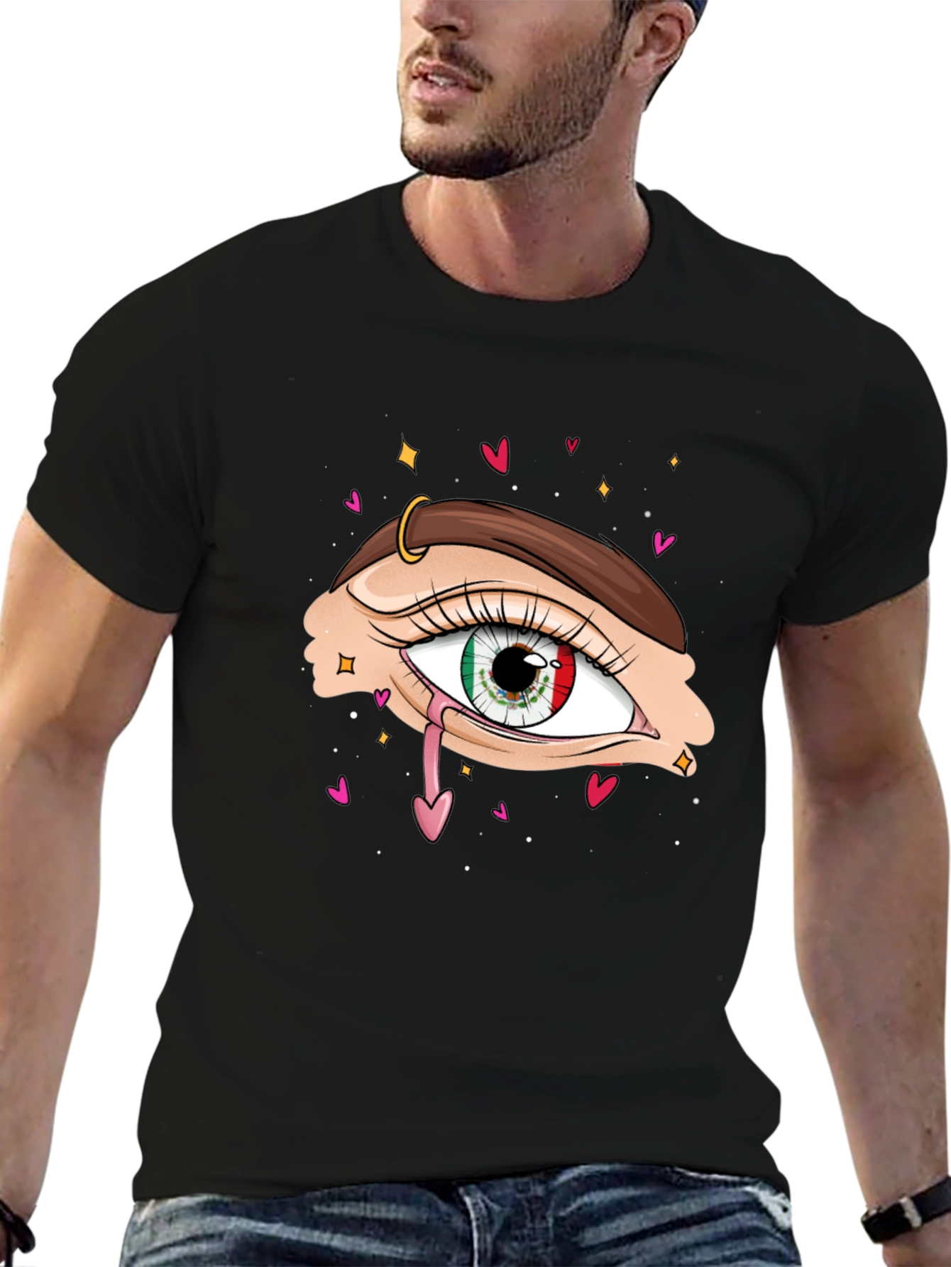 Eye See You Tee - Graphic Print