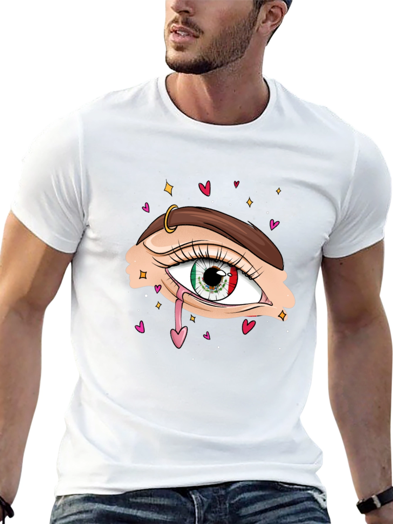 Eye See You Tee - Graphic Print