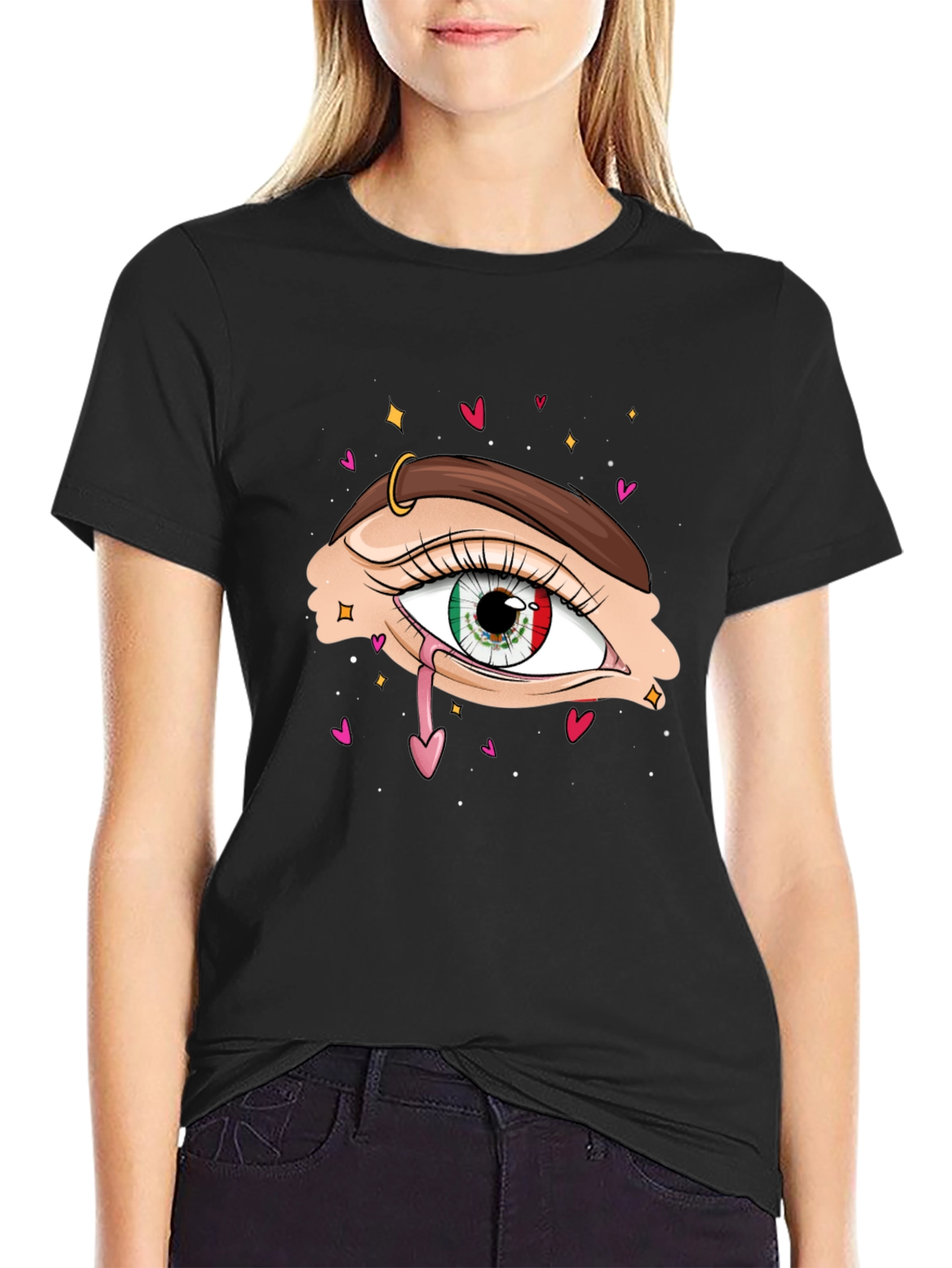 Eye See You Tee - Graphic Print