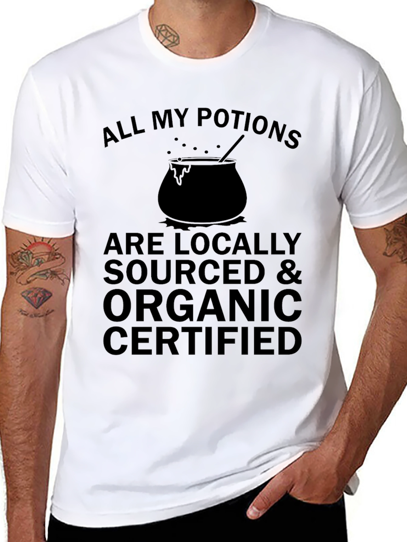 Potions Locally Sourced Organic Certified T-Shirt