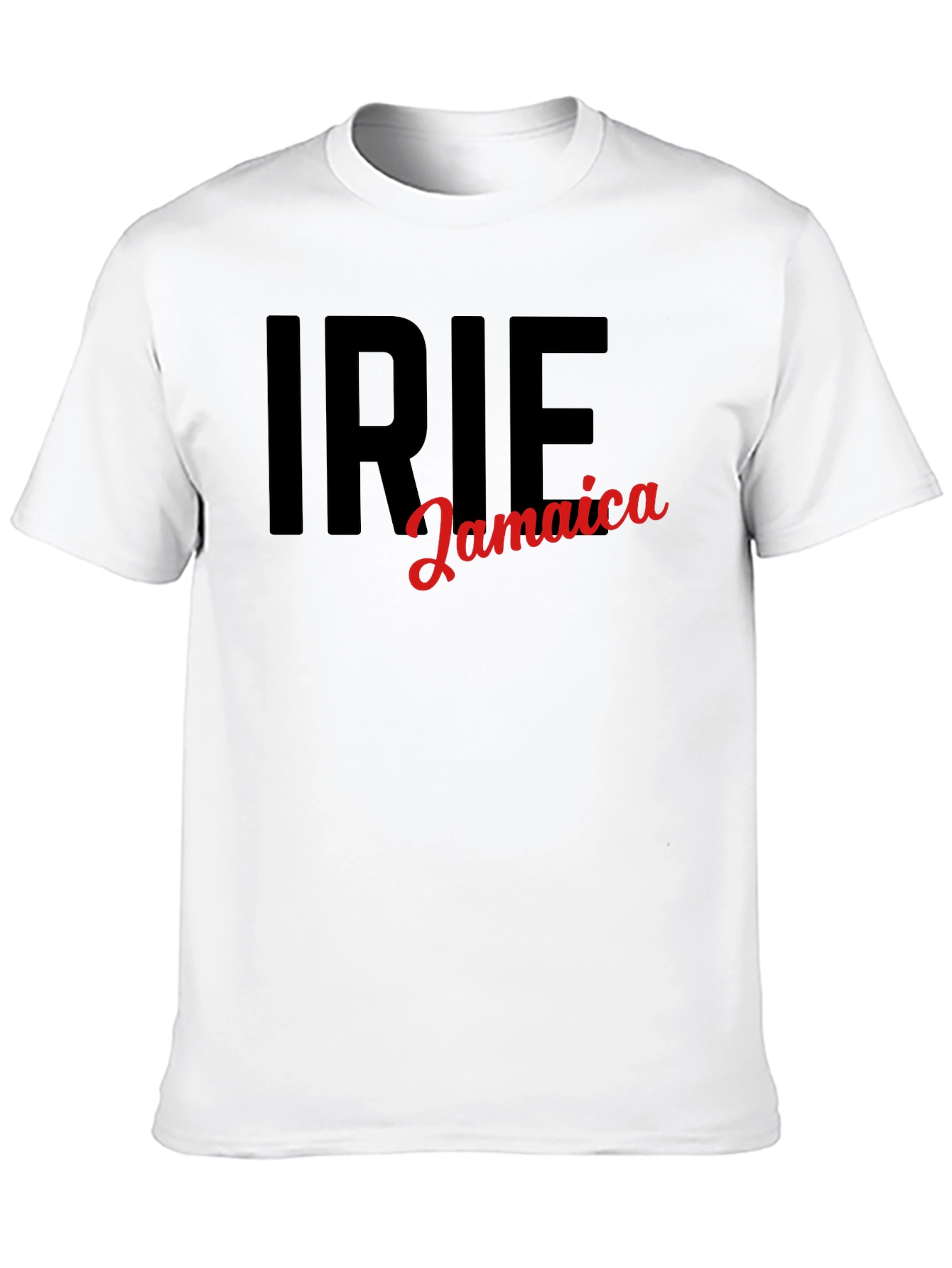 Irie Jamaica Black Graphic T-Shirt