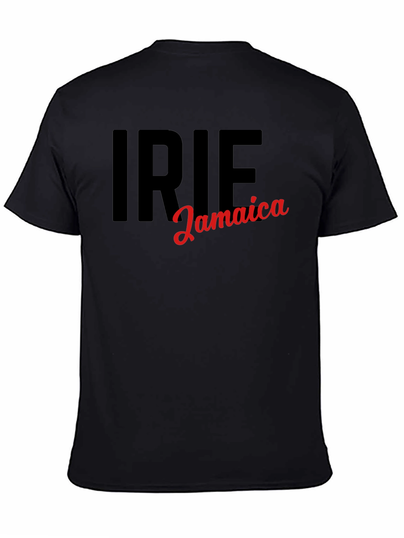 Irie Jamaica Black Graphic T-Shirt
