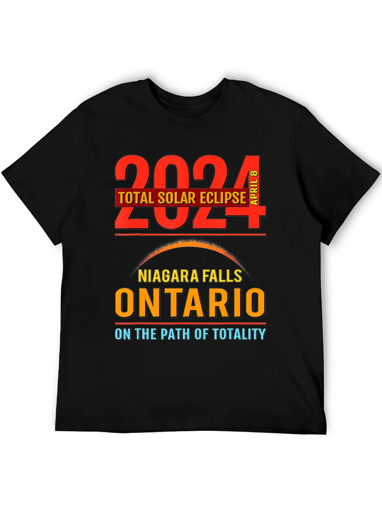 2024 Total Solar Eclipse Niagara Falls T-Shirt