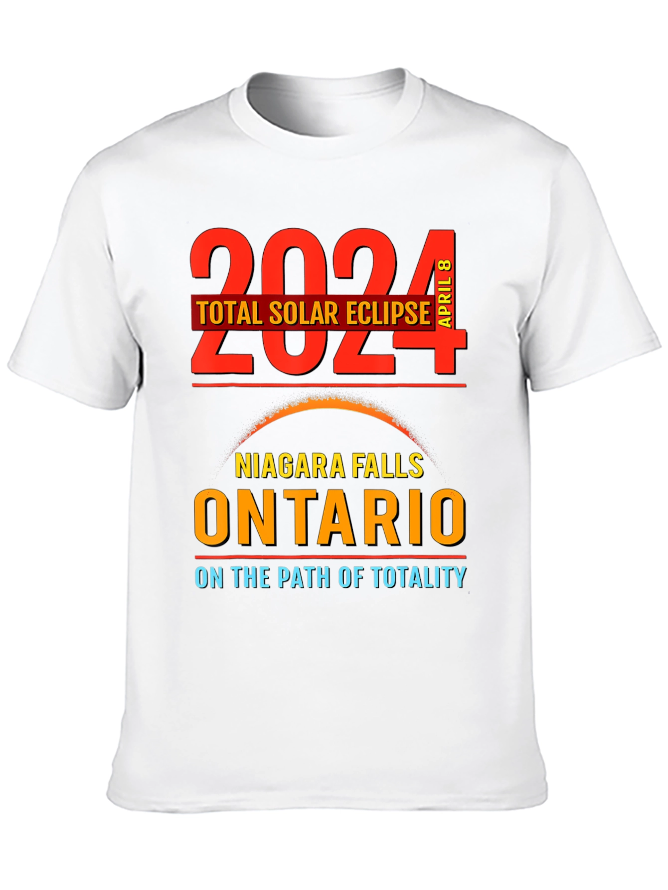 2024 Total Solar Eclipse Niagara Falls T-Shirt