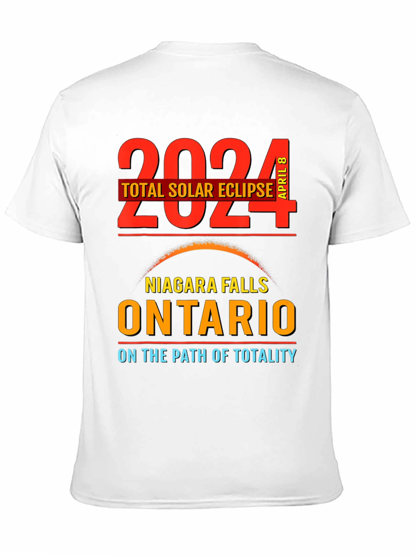 2024 Total Solar Eclipse Niagara Falls T-Shirt