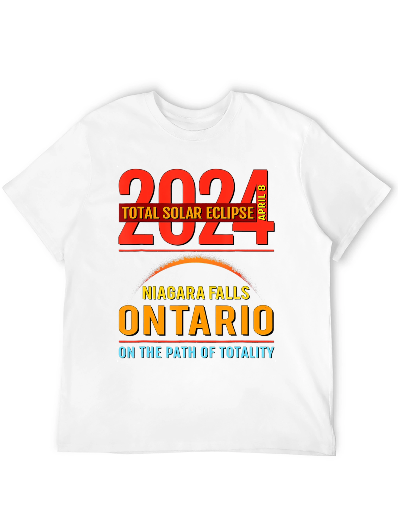 2024 Total Solar Eclipse Niagara Falls T-Shirt