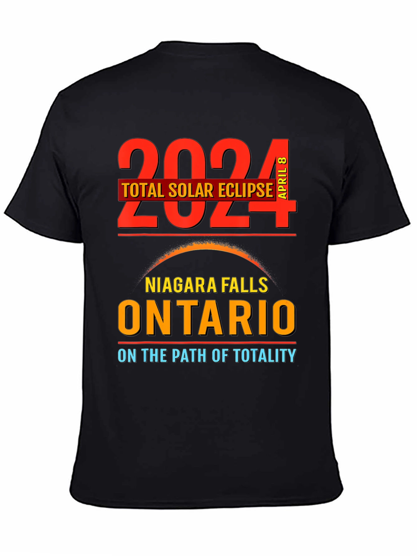 2024 Total Solar Eclipse Niagara Falls T-Shirt
