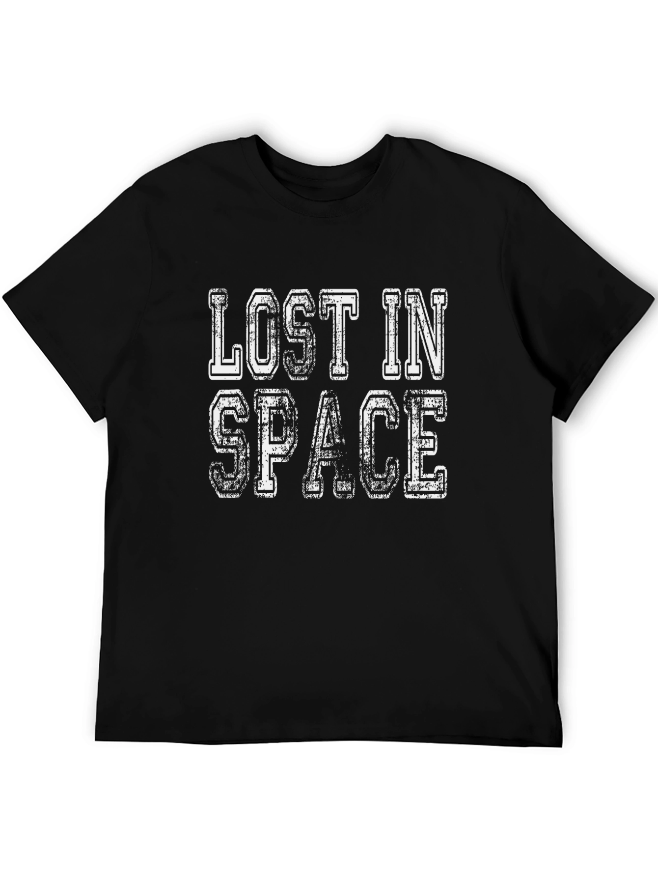 Lost in Space Black Graphic T-Shirt