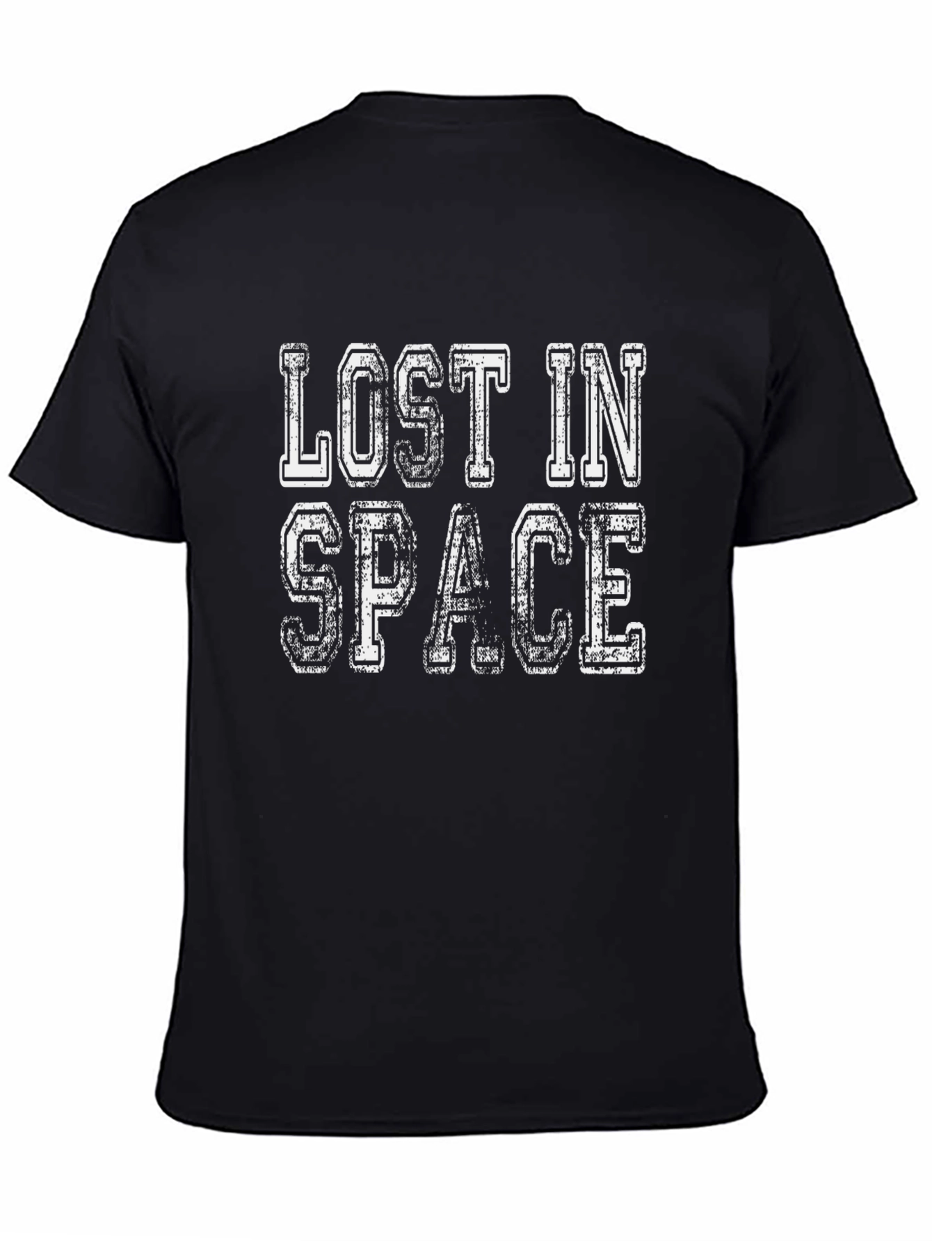Lost in Space Black Graphic T-Shirt