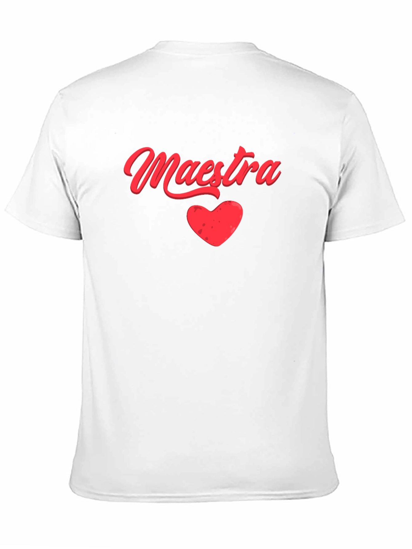Maestra Heart Graphic T-Shirt - Black Cotton Tee