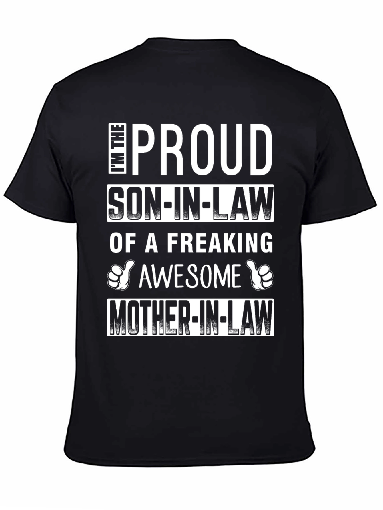 Proud Son-in-Law Graphic T-Shirt