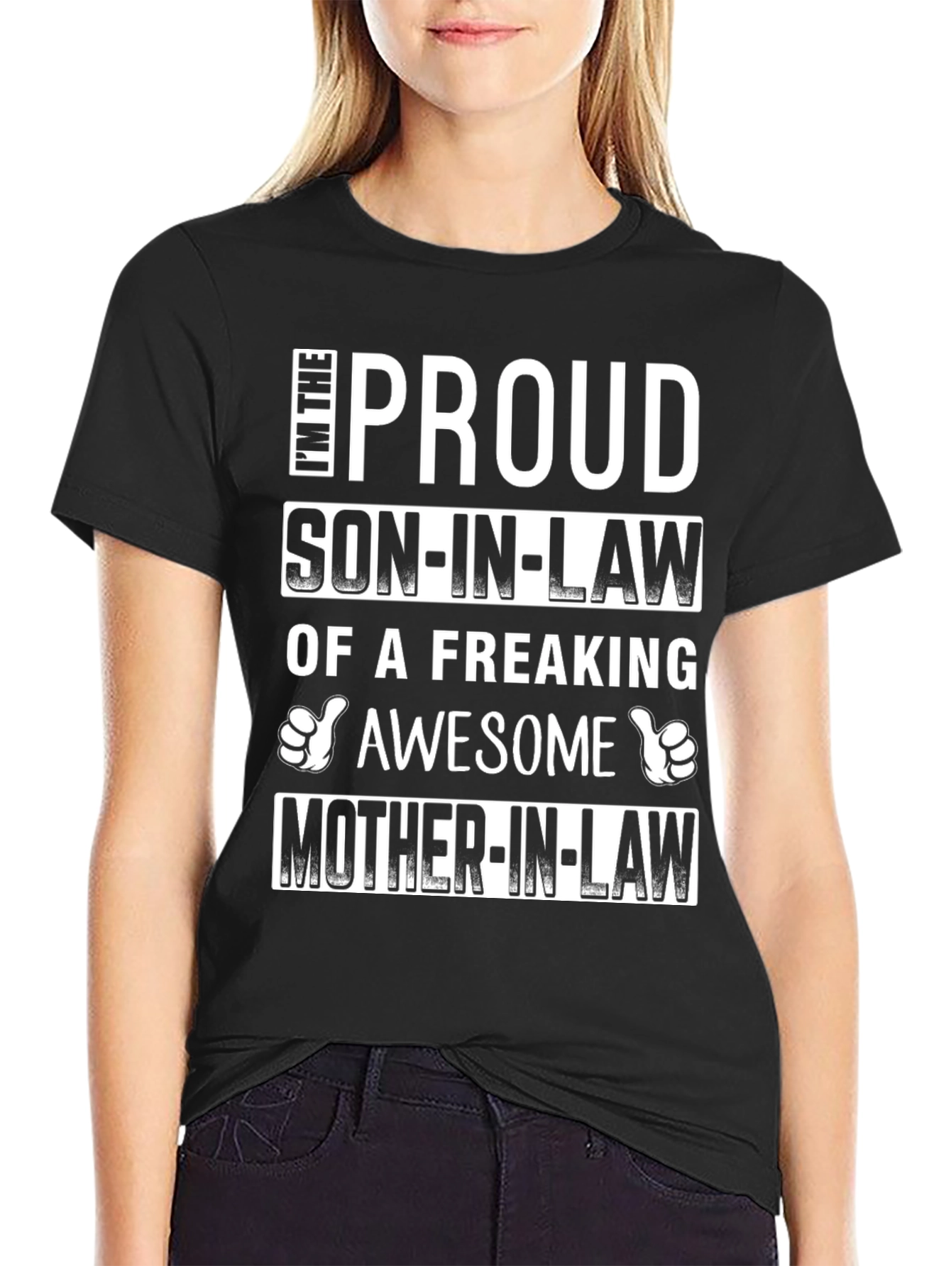 Proud Son-in-Law Graphic T-Shirt