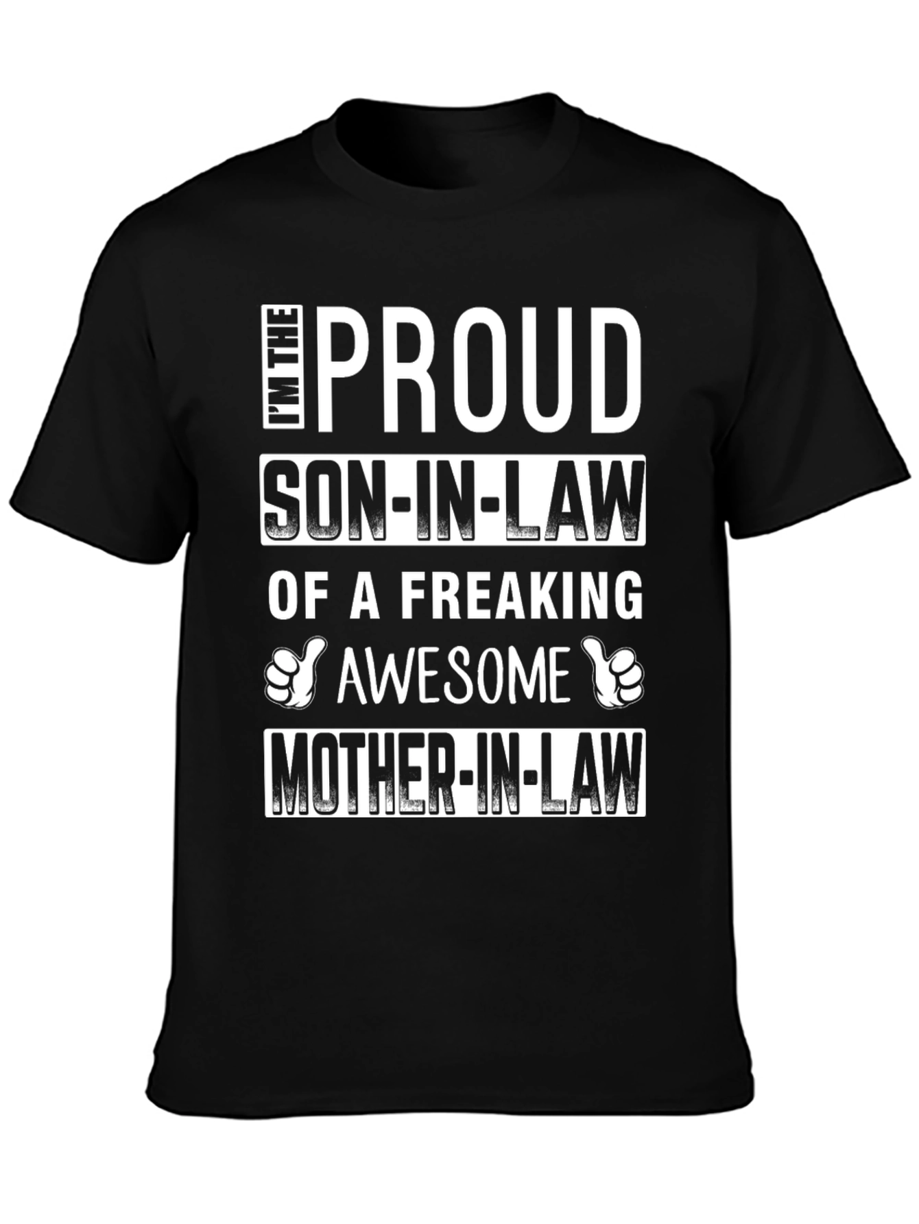 Proud Son-in-Law Graphic T-Shirt
