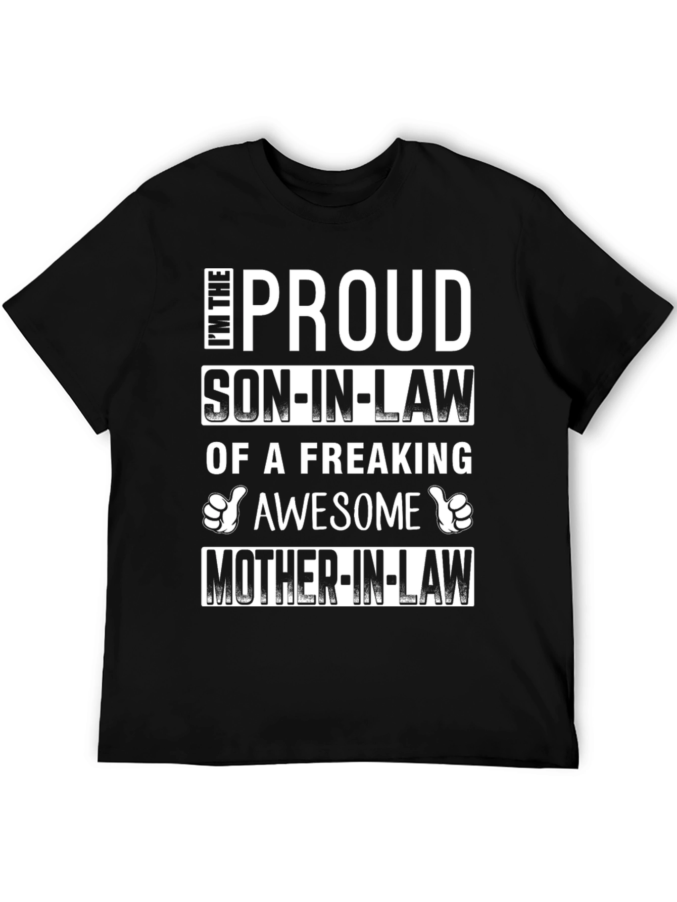 Proud Son-in-Law Graphic T-Shirt