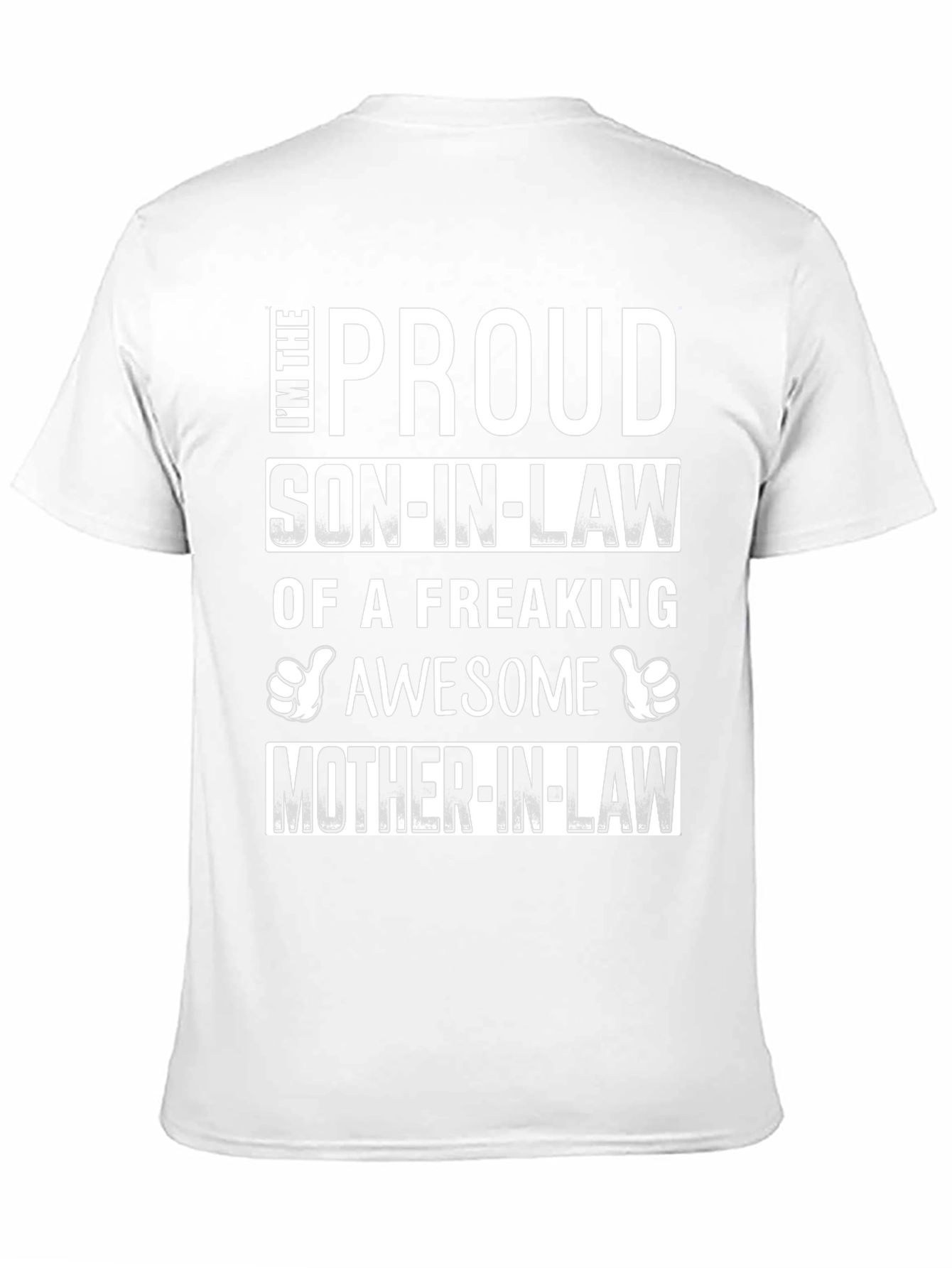 Proud Son-in-Law Graphic T-Shirt