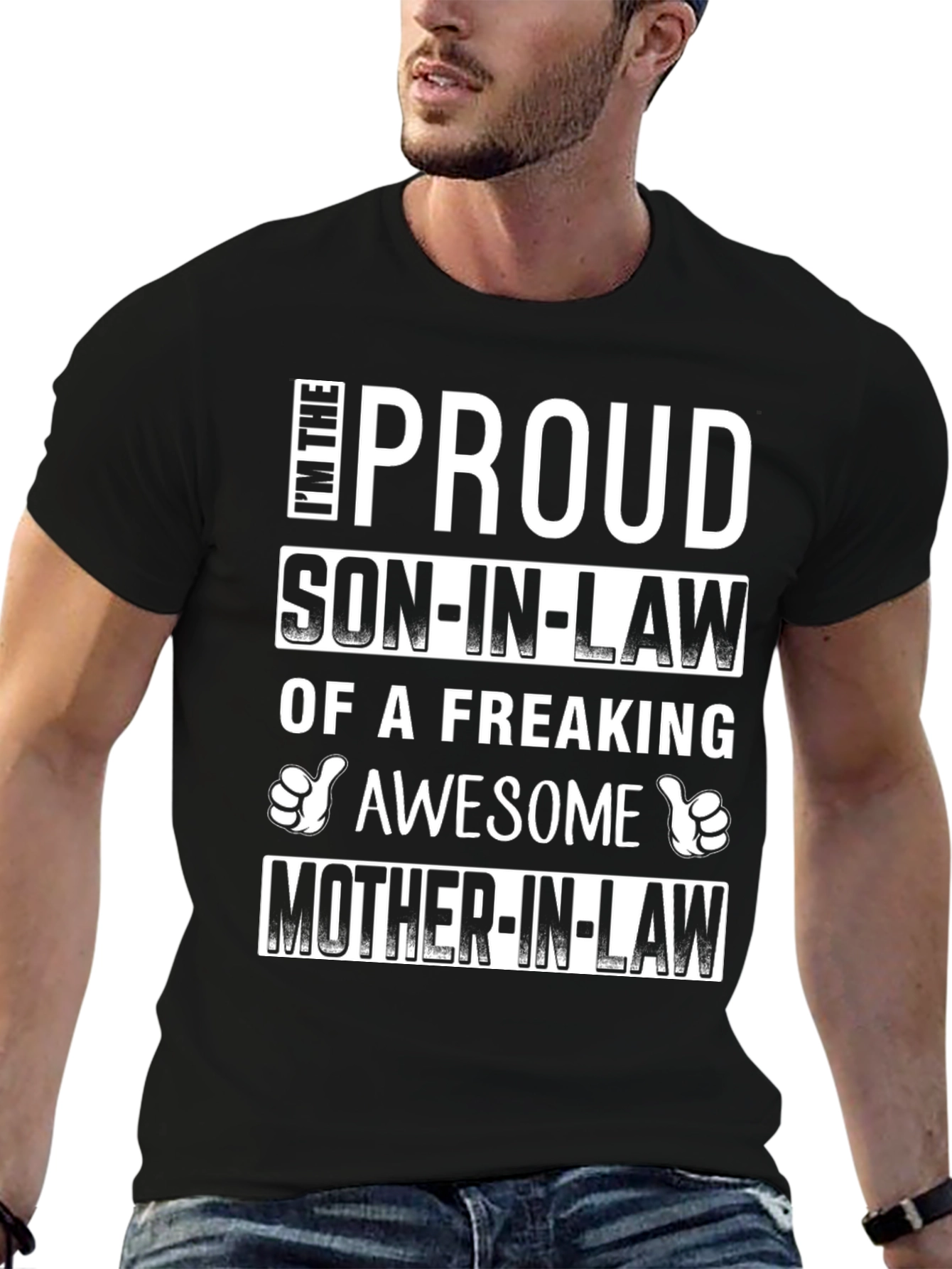Proud Son-in-Law Graphic T-Shirt
