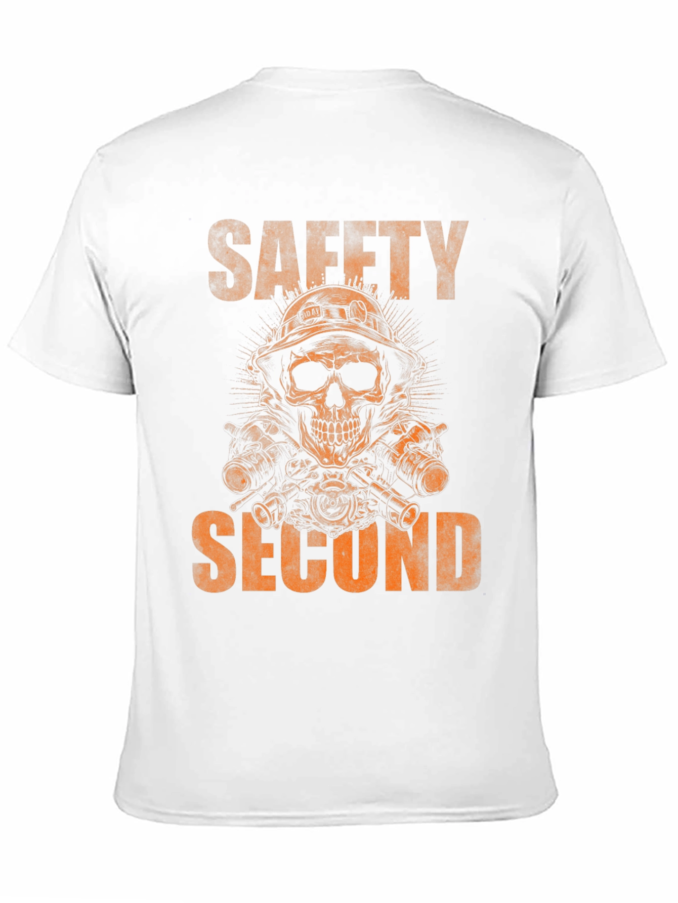 Safety Second Skull Graphic T-Shirt