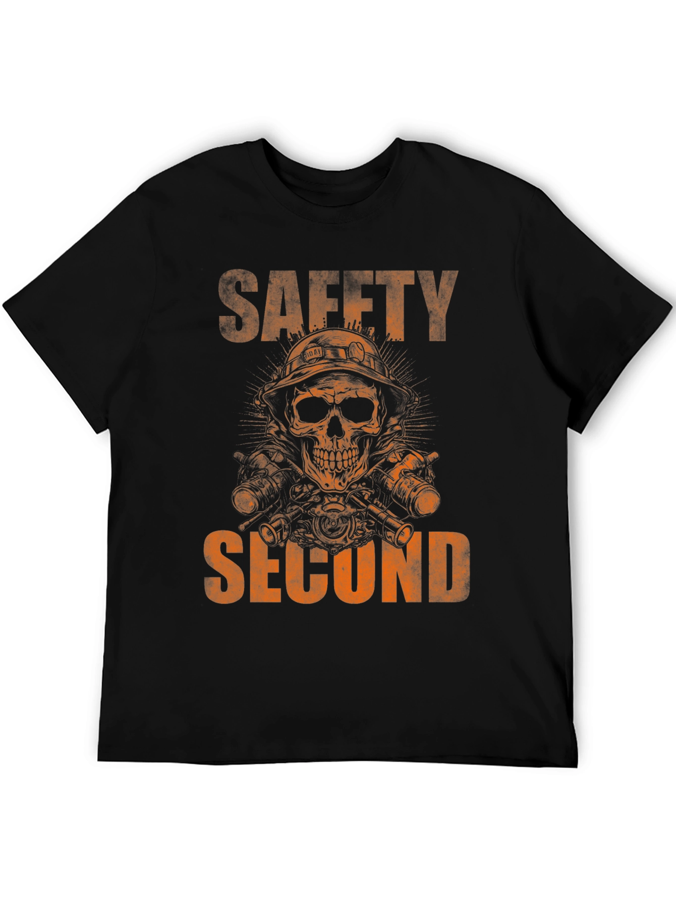 Safety Second Skull Graphic T-Shirt