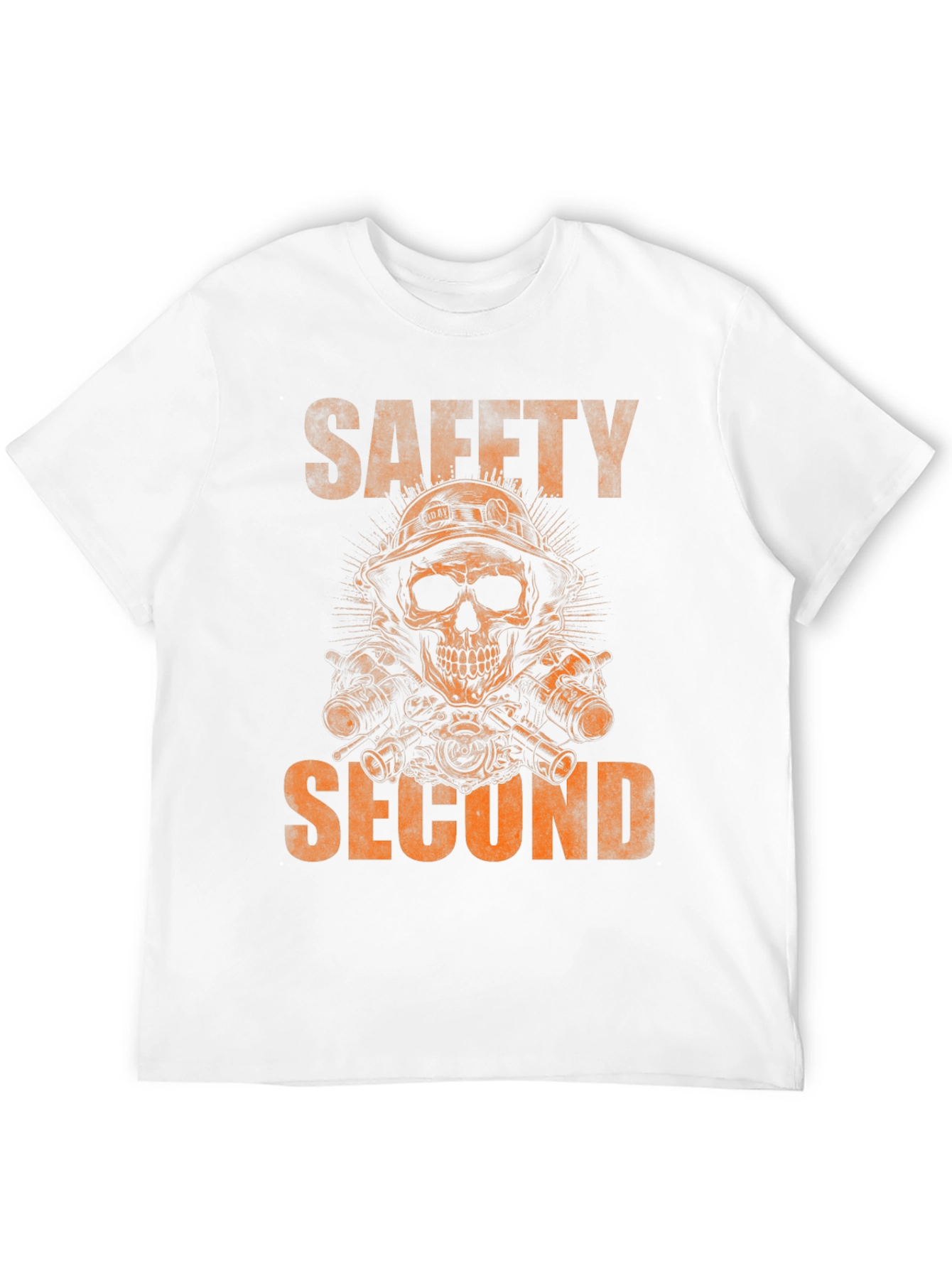 Safety Second Skull Graphic T-Shirt