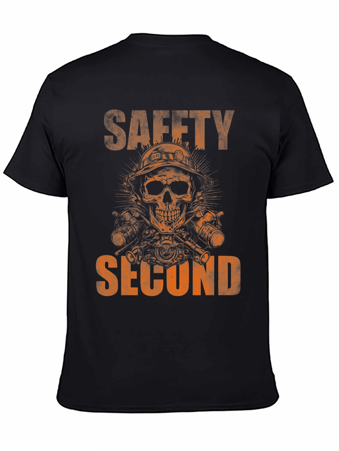 Safety Second Skull Graphic T-Shirt