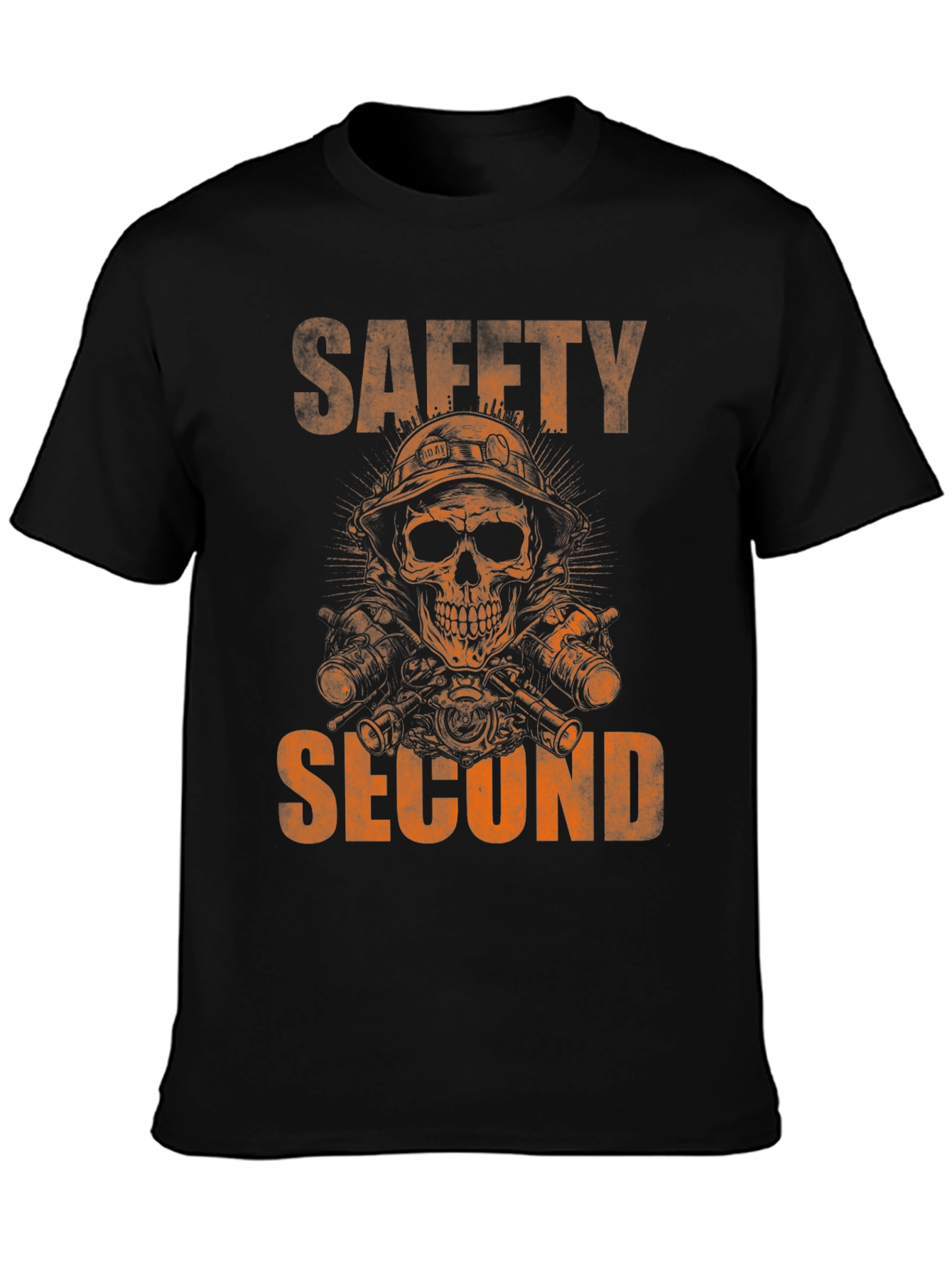 Safety Second Skull Graphic T-Shirt