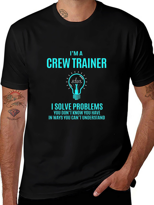 Crew Trainer T-Shirt - Idea Solver Tee