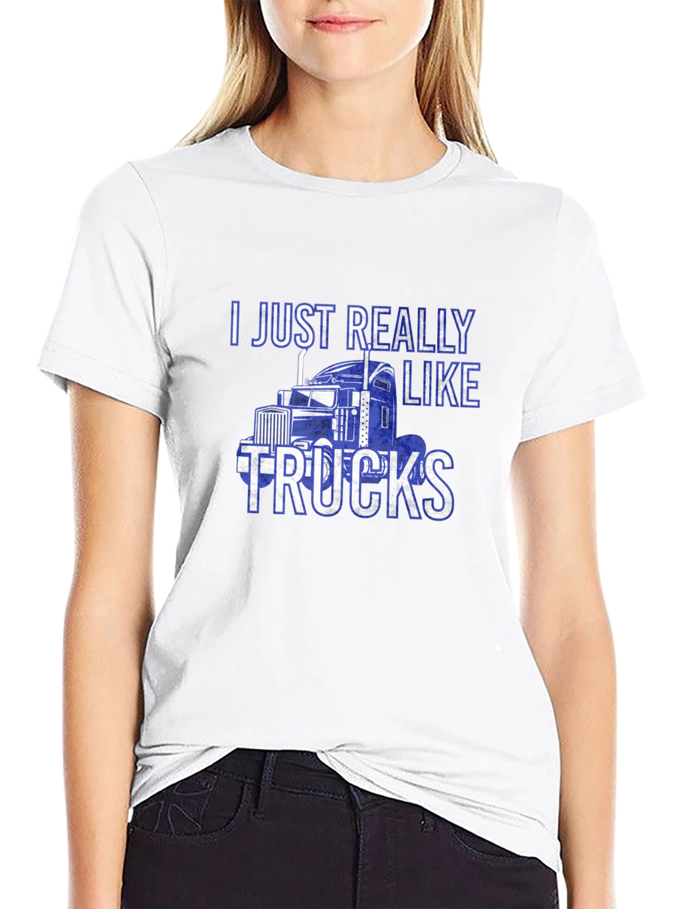 I Just Really Like Trucks - Graphic T-Shirt