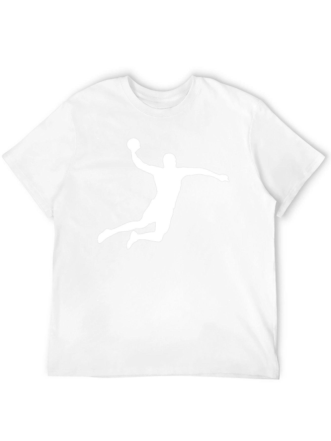 Handball Player Graphic Tee - Black