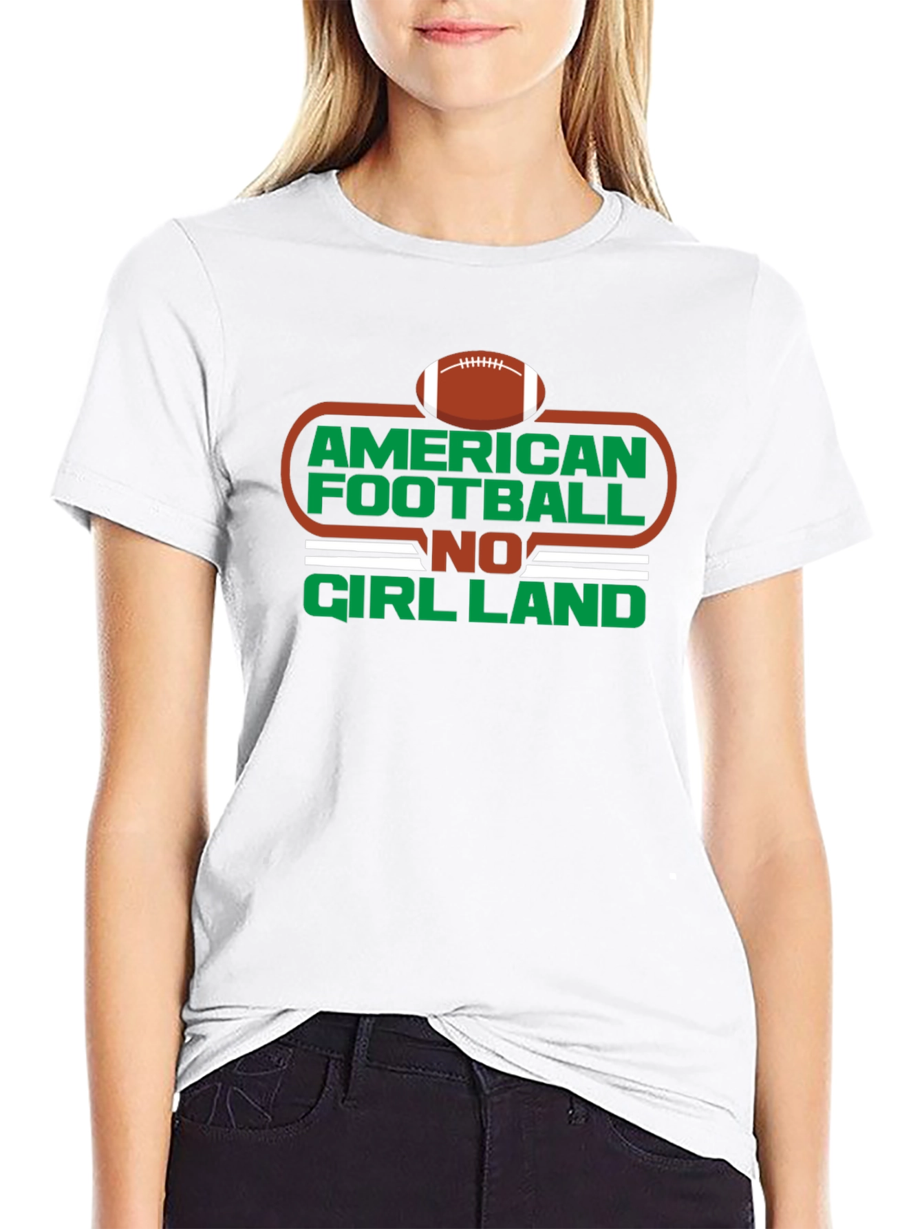 American Football No Girl Land T-Shirt