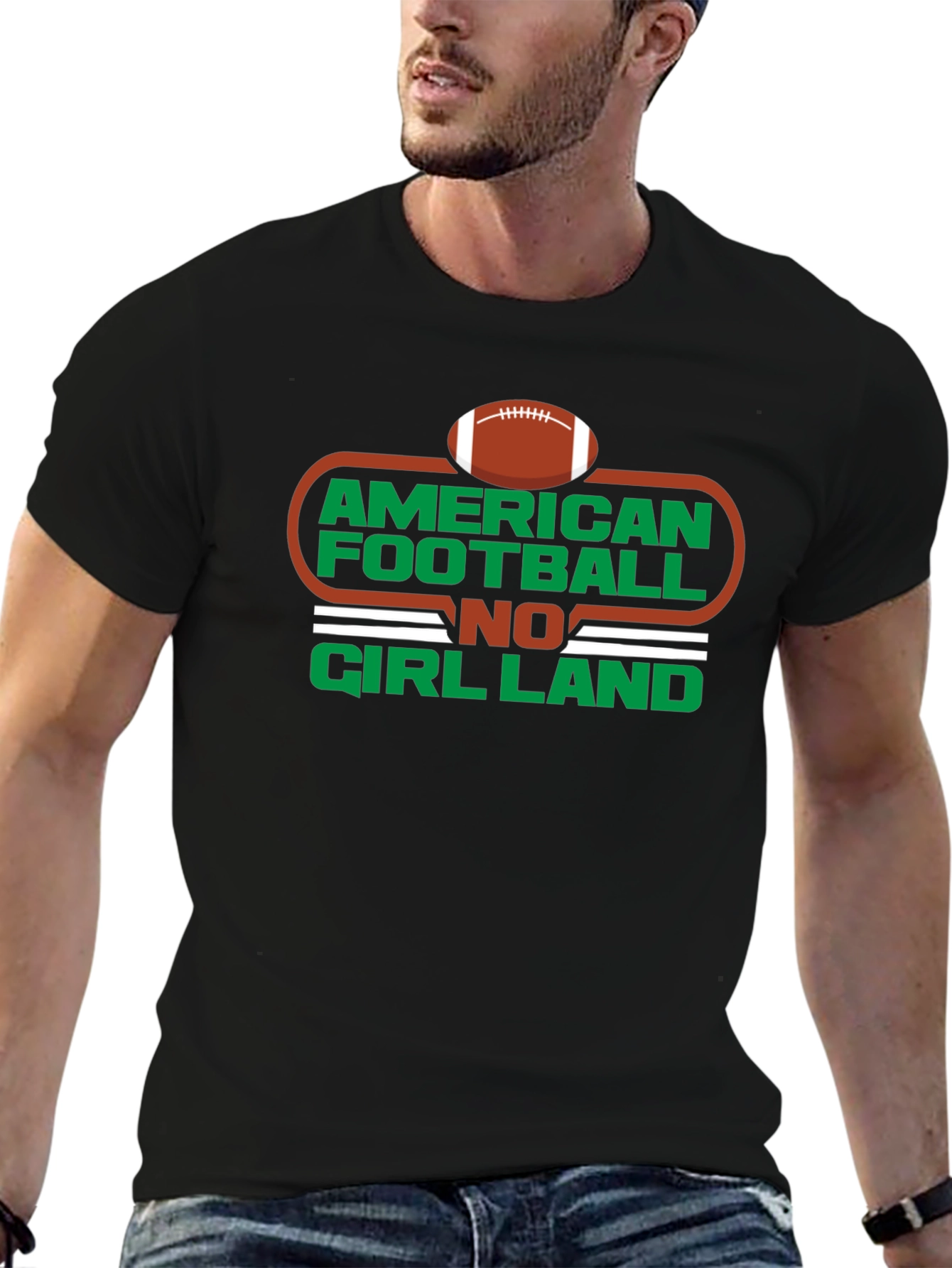 American Football No Girl Land T-Shirt