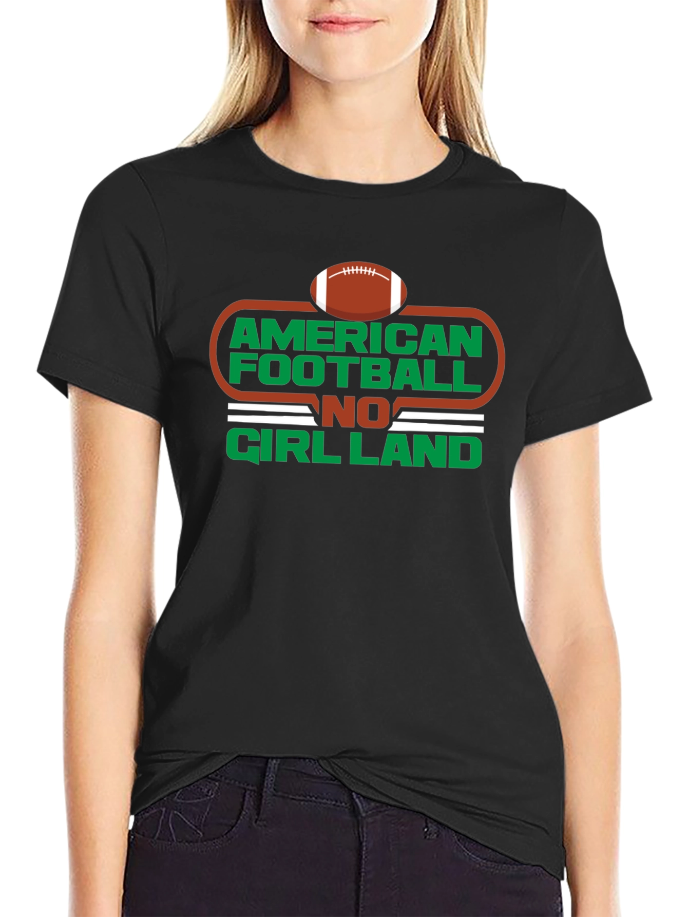 American Football No Girl Land T-Shirt