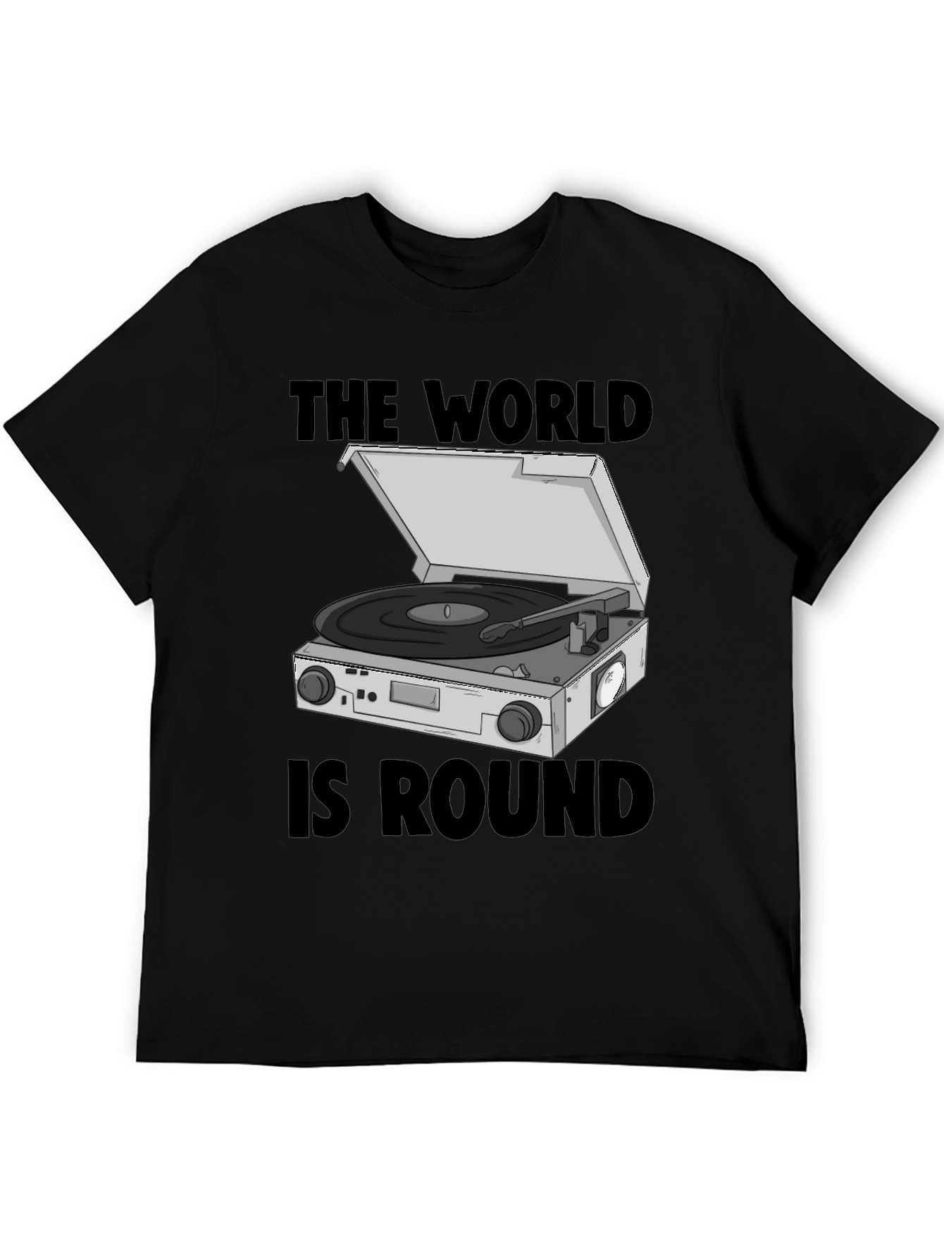 The World Is Round Turntable Graphic Tee