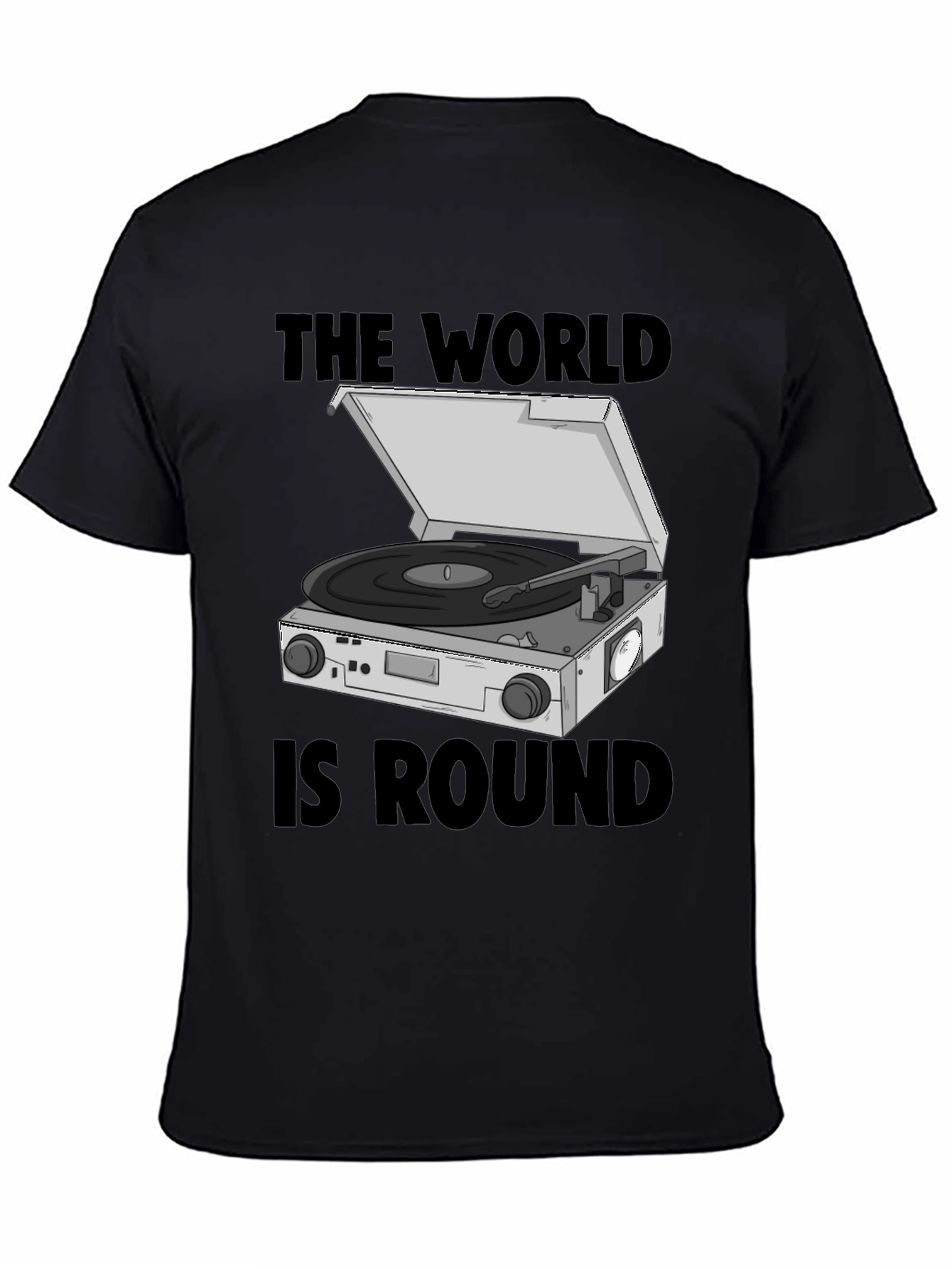 The World Is Round Turntable Graphic Tee