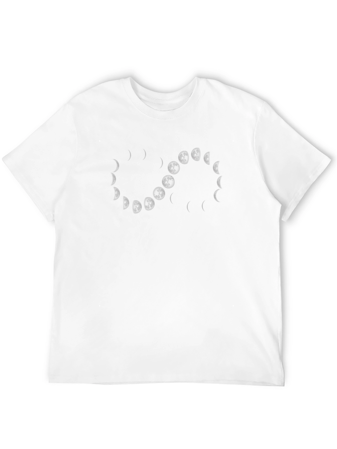 Phases of the Moon Black Graphic Tee
