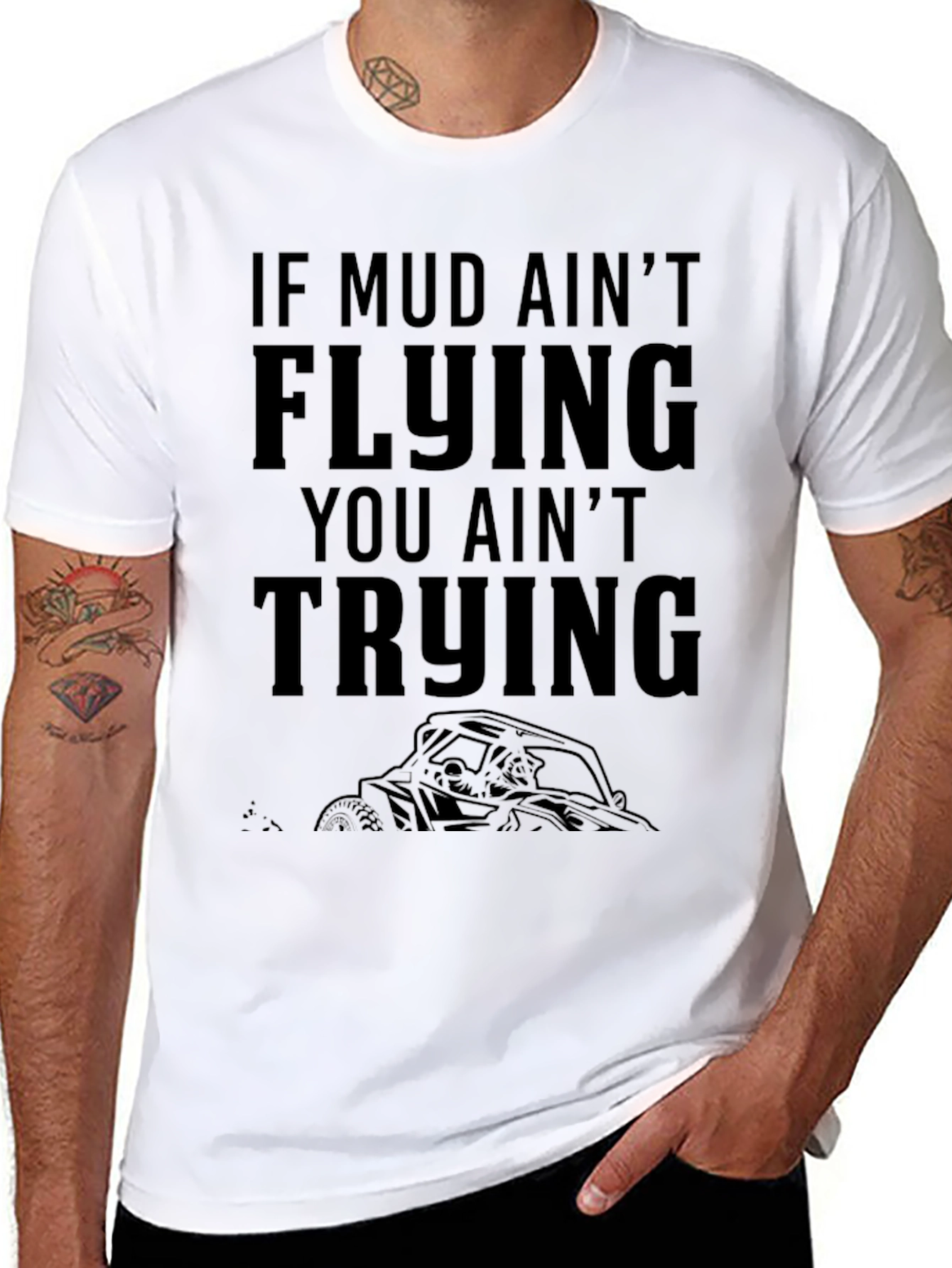 Mud Flying T-Shirt - Off-Road Adventure Tee